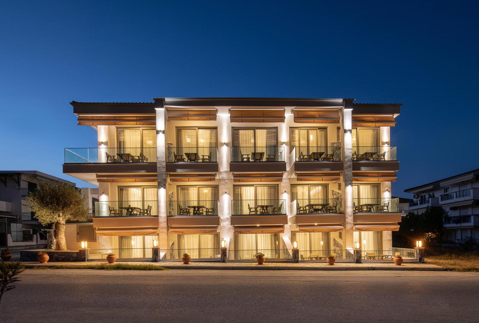 Ikies Apollon Boutique Hotel Sarti Luaran gambar