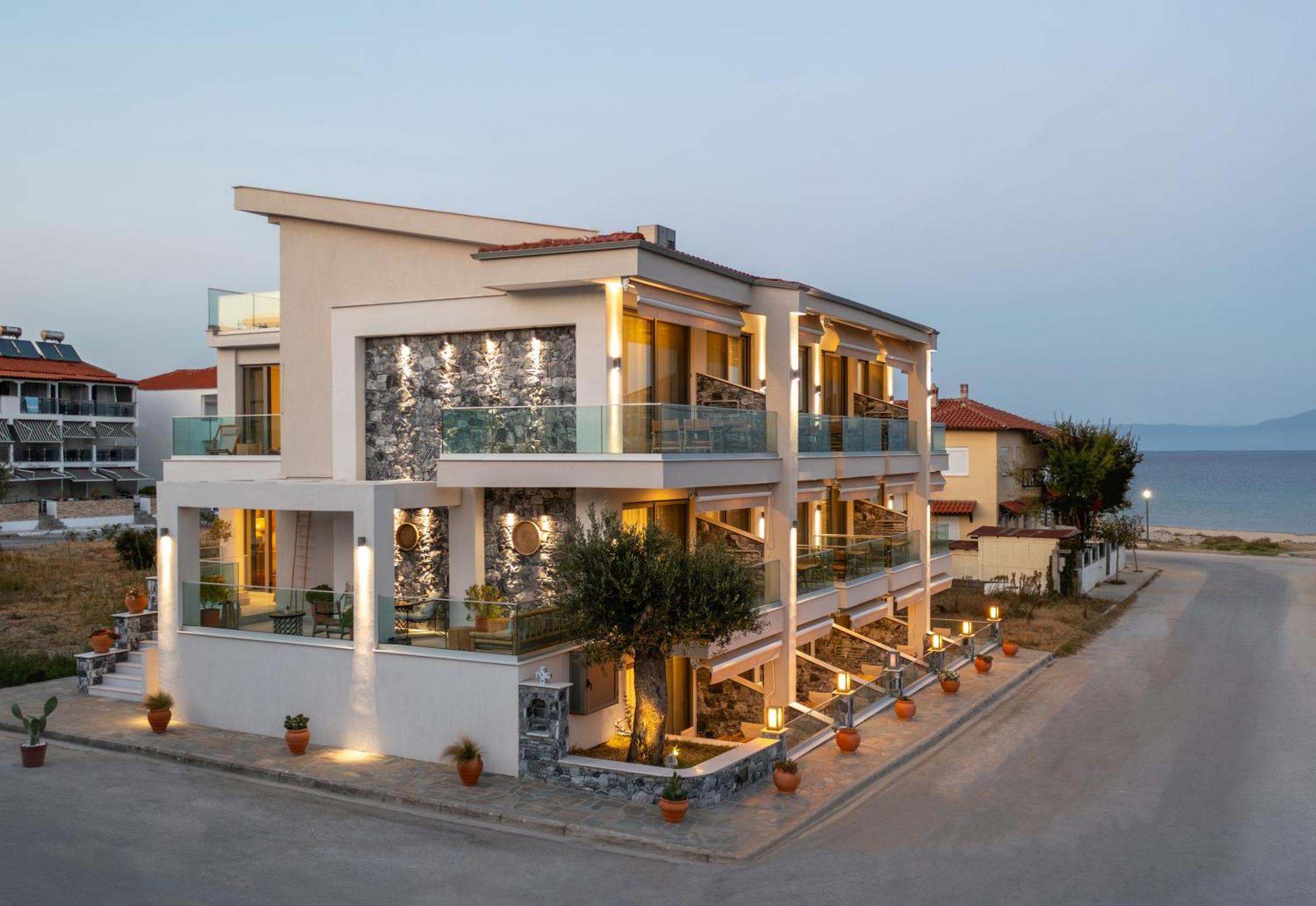 Ikies Apollon Boutique Hotel Sarti Luaran gambar